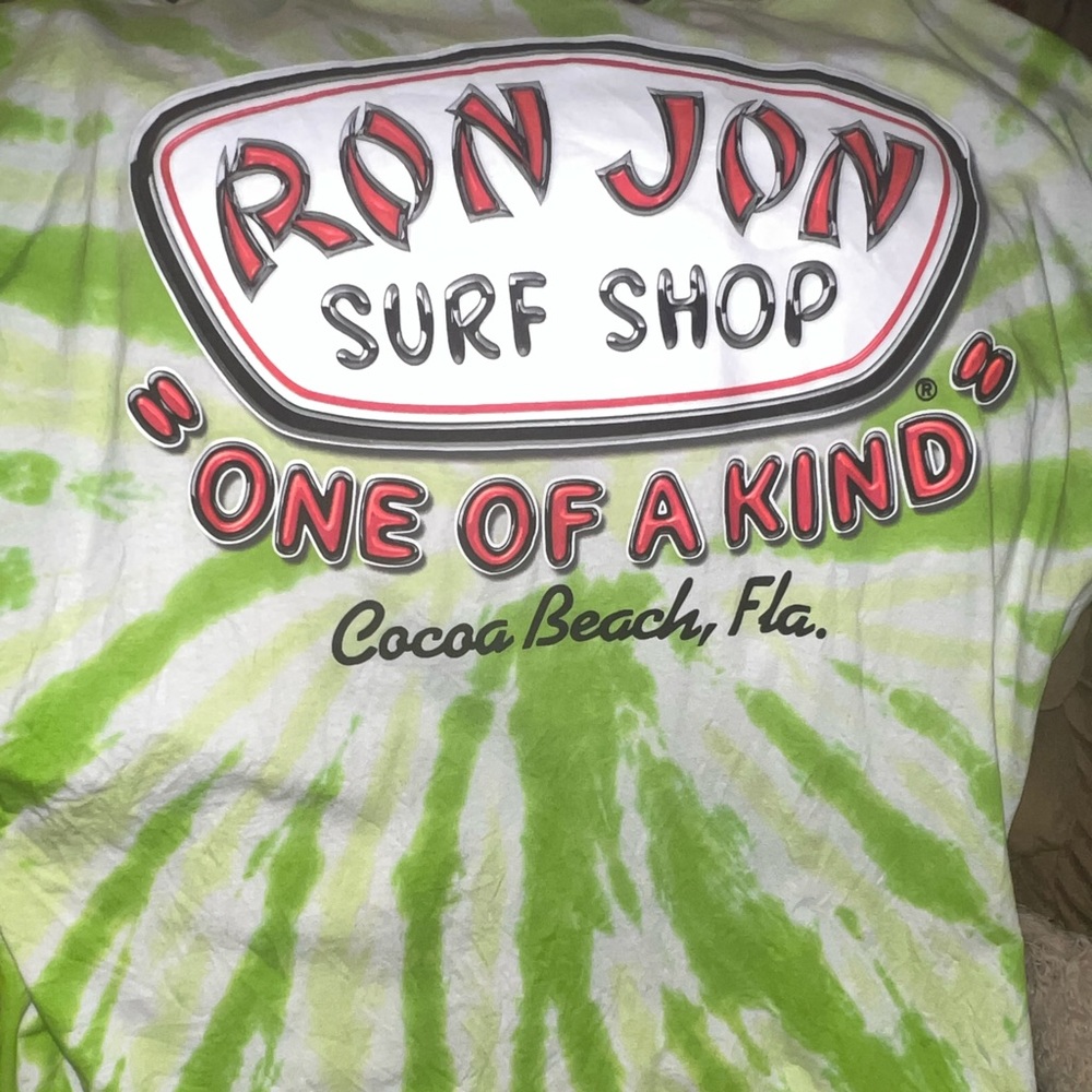 Ron Jon tie dye short sleeve shirt